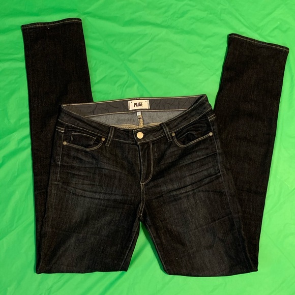 PAIGE Denim - PAIGE Straight Slim Fit thru out Jean 30 w  34 in